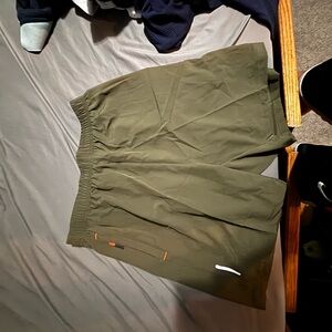 Men's Olive Green Shorts